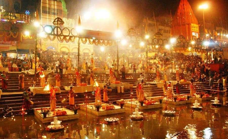 Ganga Aarti at Ganga Ghat Varanasi