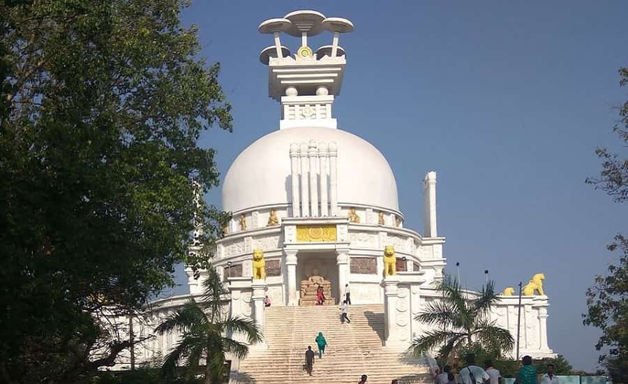 Shanti Stupa of Dhauligiri