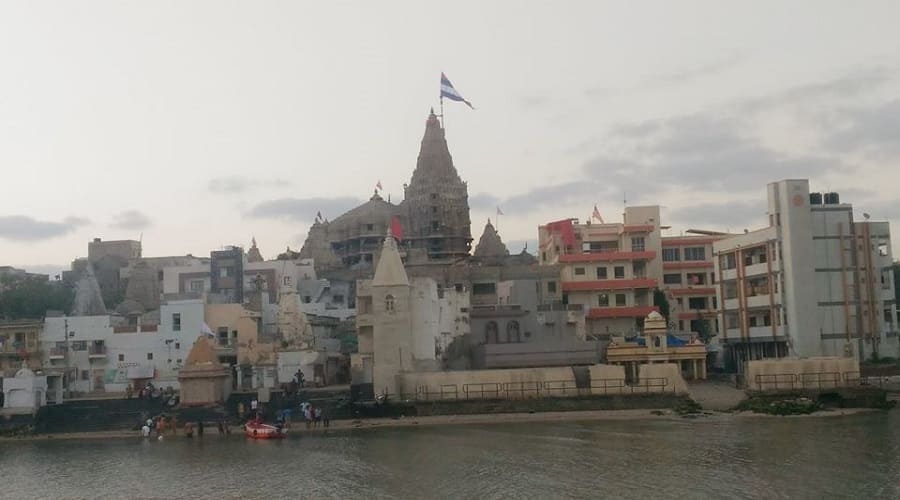 Dwarkadhish Temple at Dwarka