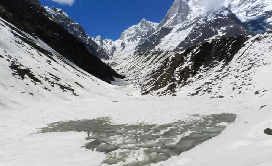 Gandhi Sarovar near Kedarnath