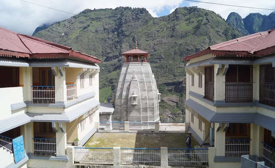 Narsing Mandir complex at Joshimath