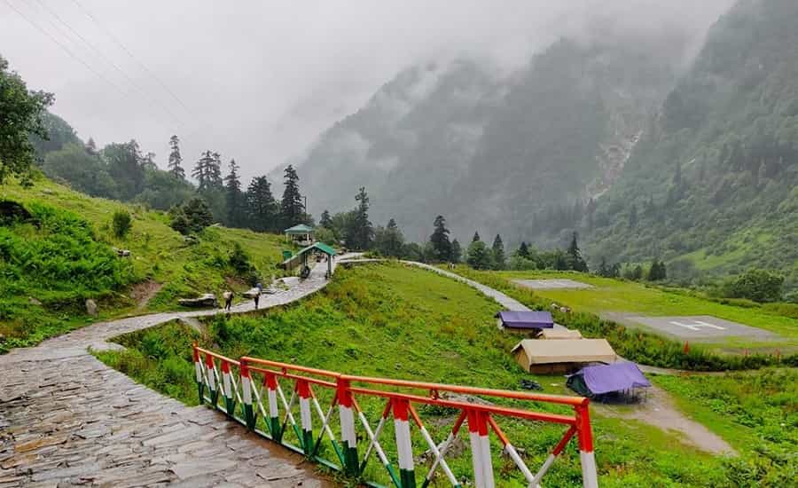 Ghangaria base camp for valley of flowers