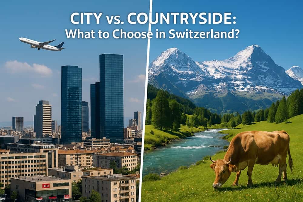 City vs. Countryside: What to Choose in Switzerland?